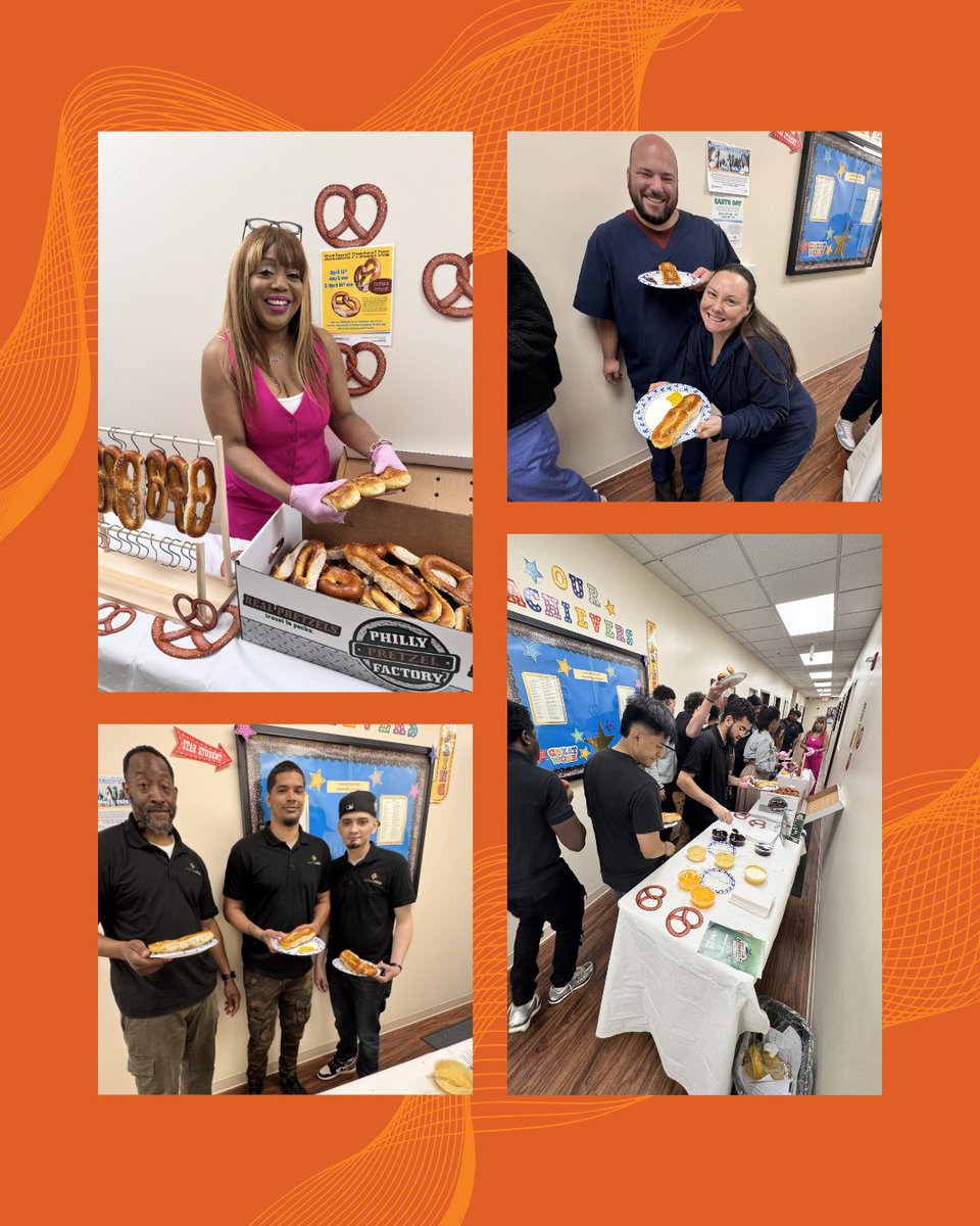 aischoolfamily's tweet image. Taking a pretzel break at Somerset! 🥨 #PretzelDay #AmericanInstitute #AIFamily