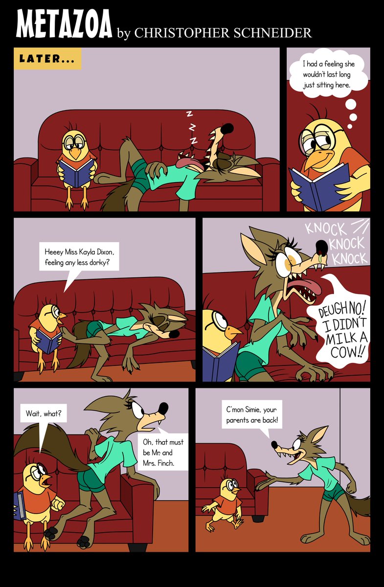 MrSchneider2006's tweet photo. METAZOA - Good Day's Work
#furry #Metazoa #comic #cartoon #art #DigitalArtist #drawing #illustration https://t.co/nUZ9CMoZVD