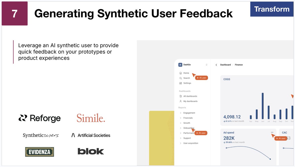 AI interviewing humans was already pretty novel.

AI interviewing AI? That's the frontier.

Synthetic user feedback is one of the most bleeding-edge developments in AI-powered customer discovery right now.

The concept: train AI to simulate what specific customer segments would