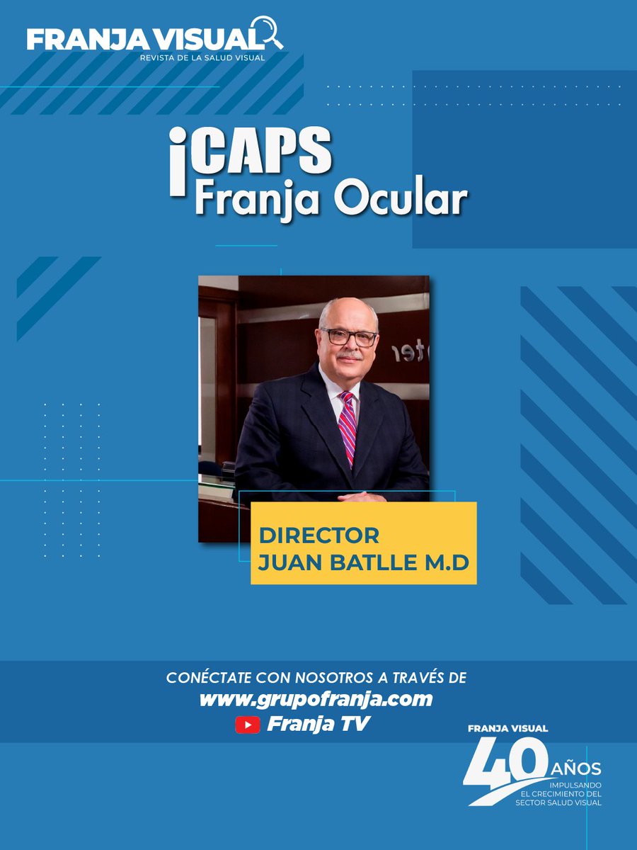 FranjaVisual's tweet image. #Webinar La creación de espacios y asociaciones orientadas a la educación en lentes de contacto será el eje de una nueva conversación del sector.

Únete hoy con #IACLE a las 11:00 a.m. (Hora Col)

🔴 Transmisión en vivo: YouTube TVFranja
🔁 Retransmisión: 7:00 p.m por linkedin.