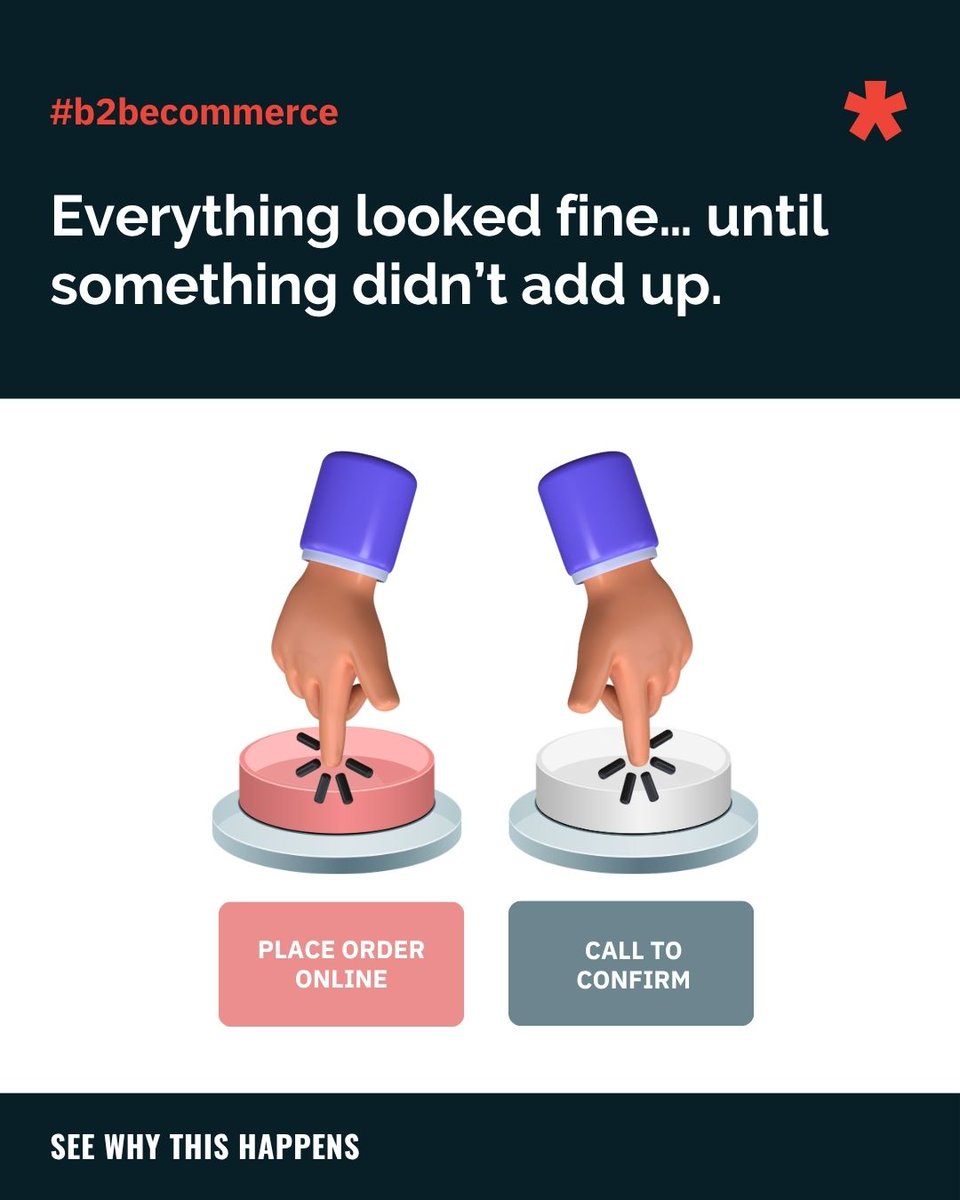 CopperbergAB's tweet image. Everything looks fine in #B2B #ecommerce—until buyers pause and pick up the phone. On May 21, we reveal why digital journeys stall and how to fix it. Backed by new research from Sana Commerce &amp;amp; Forrester. 

👉 Save your seat: bit.ly/sana-web 

#cx #manufacturing