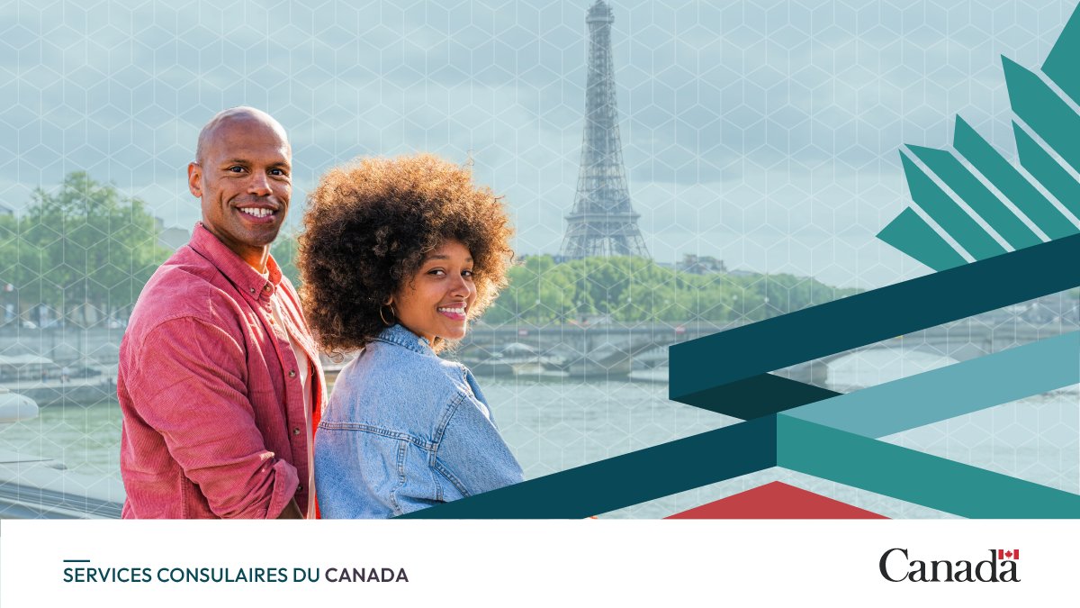AmbCanFrance's tweet photo. [#CONSULAIRE] Citoyens 🇨🇦, vous prévoyez un voyage en France 🇫🇷 ? N’oubliez pas de lire nos conseils aux voyageurs 👉 https://t.co/madesg7SsA https://t.co/kNueQFy5nB