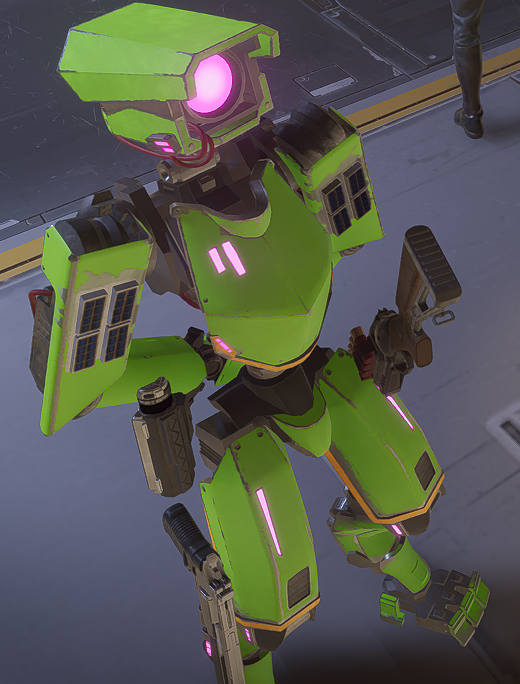 PlumpkinStem's tweet photo. For everyone saying it's V1... Wrong character, right game though. 

her main body is the Sentry model i made a while back.

(I'm working on patching everything right now) https://t.co/pBR6yWROSe