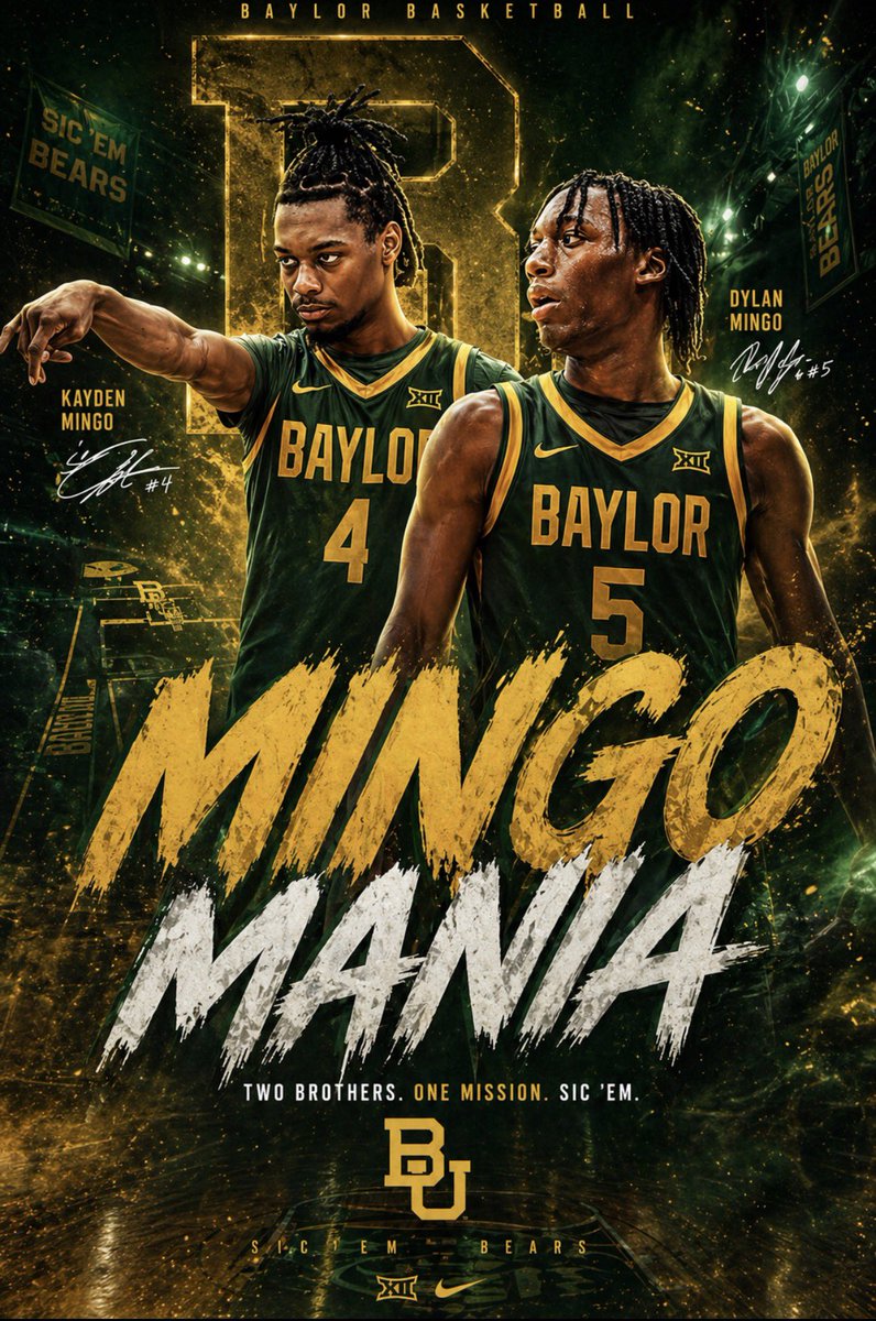baylorcommits's tweet photo. GET READY FOR MINGO MANIA 🐻 Coming to Foster Pavilion this November! #SicEm https://t.co/DuZ4Z38Bf1