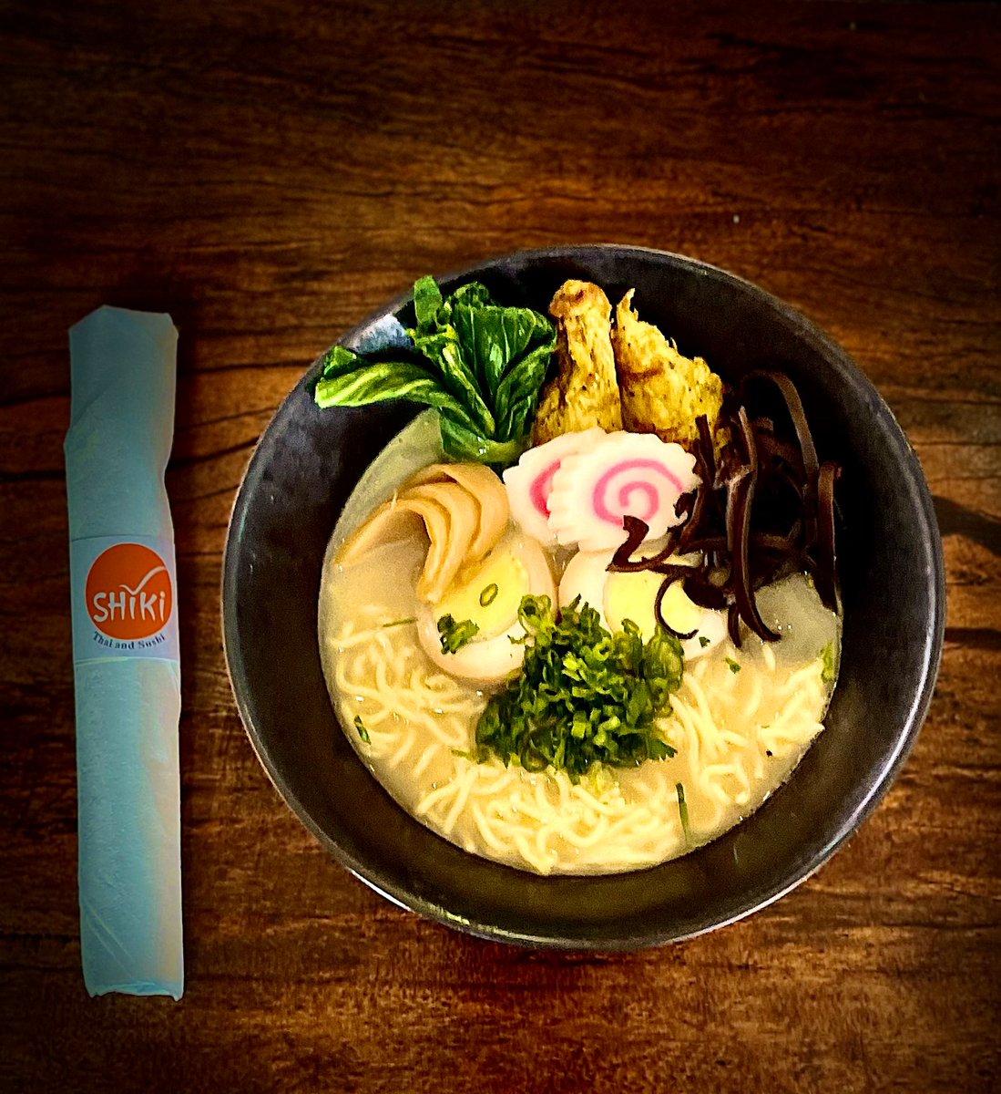 shikibham's tweet image. Craving a bowl of comfort? Our Chicken Ramen with its perfect blend of chicken, boiled egg, bok choy, bamboo shoots, garlic, mushroom and onions is a hit among our patrons! 🍜😋 #ShikiBham #ChickenRamen #FanFavorite