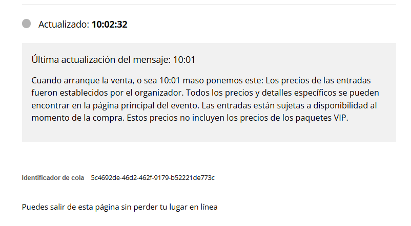 Artemisa va a ver a bts dos días en vip tweet media