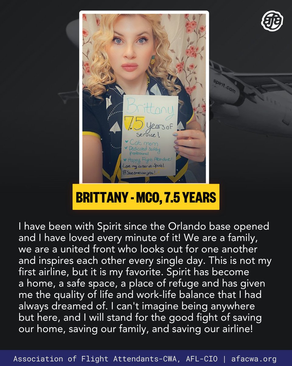 afa_cwa's tweet photo. "This company has given me purpose, stability, and a community I genuinely care about, not just for me, but for my family too..." #SaveOurSpirit https://t.co/yI5qro9UVe
