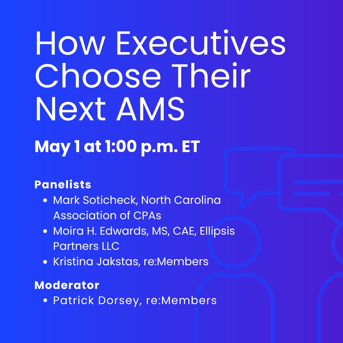 reMembers_Assn's tweet image. Choosing an AMS is one of the biggest decisions you'll make. So why does the process still feel so broken?

Real strategy. Real outcomes. Lessons from hundreds of AMS searches.

📅 May 1 | 1–2 PM ET
🔗 tinyurl.com/5bzfv6fc

#AMS #AssociationManagement