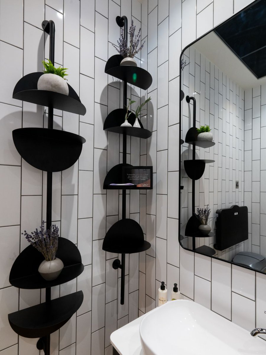 UltimateContra's tweet photo. Nothing kills a space faster than the rooms that feel like an afterthought.

If the smaller spaces don’t match that same standard as the rest of the clinic, people notice.

This is the first reveal of Urospot’s bathroom, and it deserved its own post for exactly that reason. https://t.co/taKADf69QM