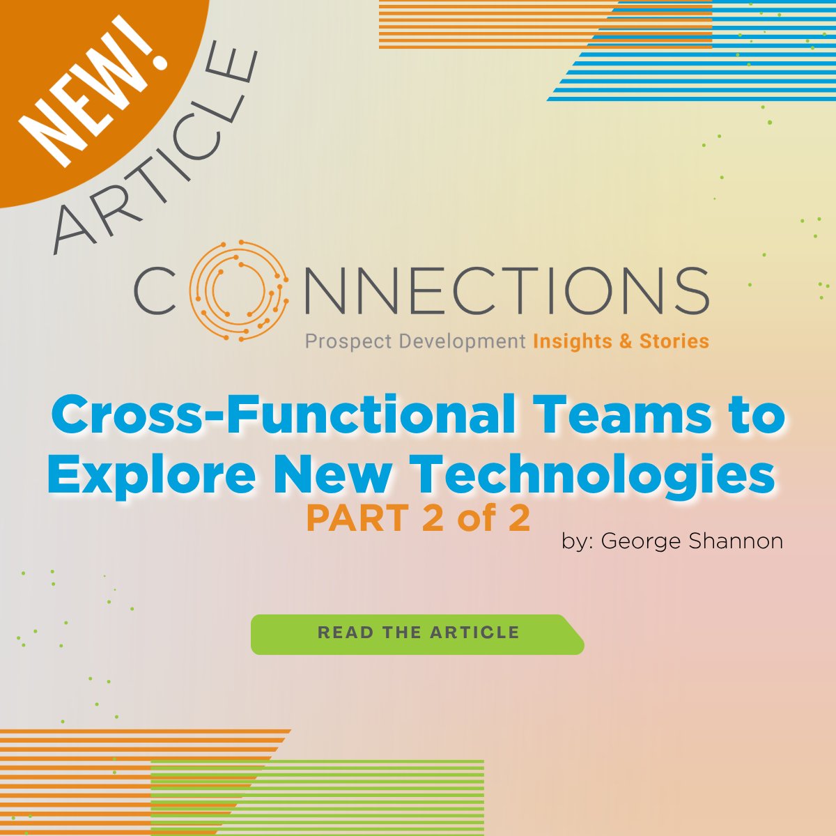 Apra_HQ's tweet photo. In part two of this series, George Shannon walks through a realistic scenario for investigating new technologies like LLMs and Gen AI. Read the full article in the comments! #PD26 #ProspectDevelopment2026 #Apra #ApraConnections https://t.co/WNaFBm5TCR