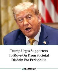 Even James Comey knows trump is a #Pedophile and helped #Epstein traffic children.