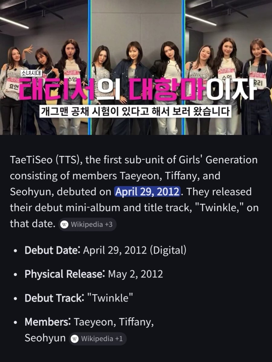 SNSD Comeback in 2027! tweet media