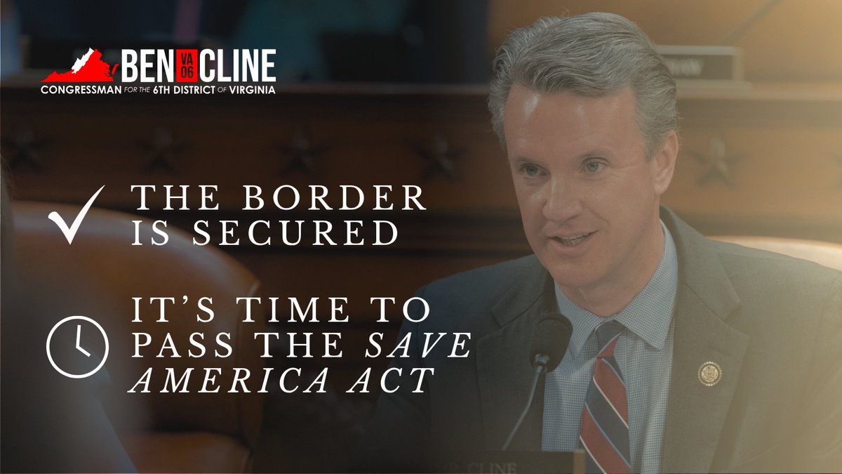 Congressman Ben Cline tweet media