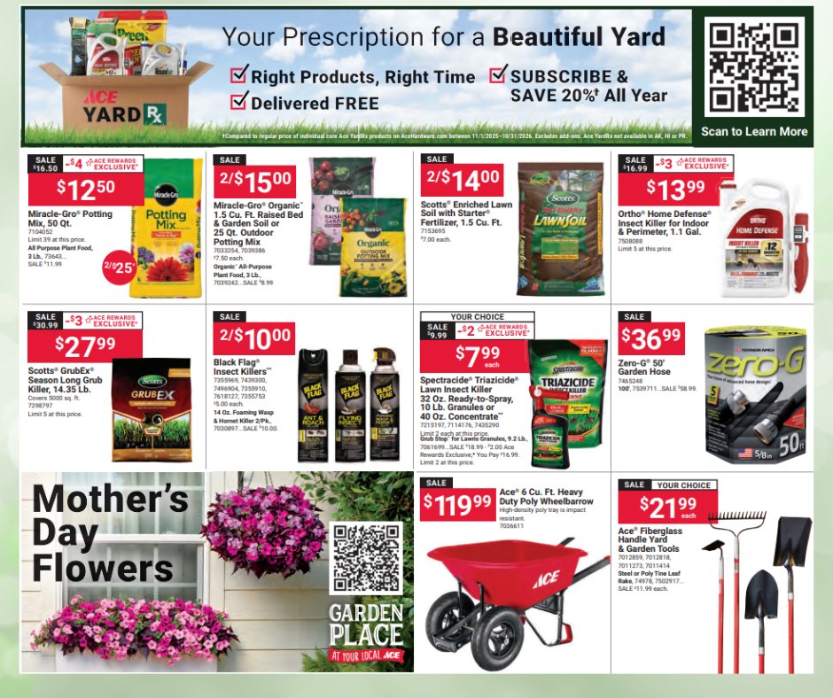 jbkhardware's tweet image. New deals are here! 🛠️ Don't miss out on this month’s top savings. Visit today and upgrade your projects!
#AceHardware #DealsNow #JBKHardware #SupportLocal #RedHotBuy #Savings