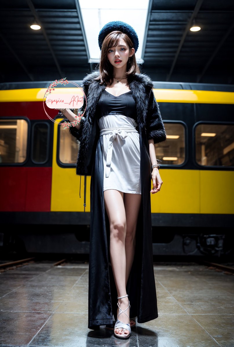 papico_AIart's tweet image. ～～🖤🖤noir🖤🖤～～
Black is a pearl in a woman’s eye.

have a good sweet dream💗
#AIgirl #aiartwork