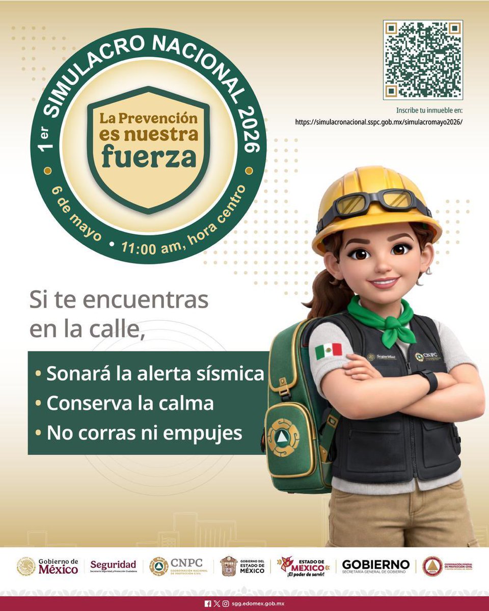 Protección Civil del Estado de México tweet media