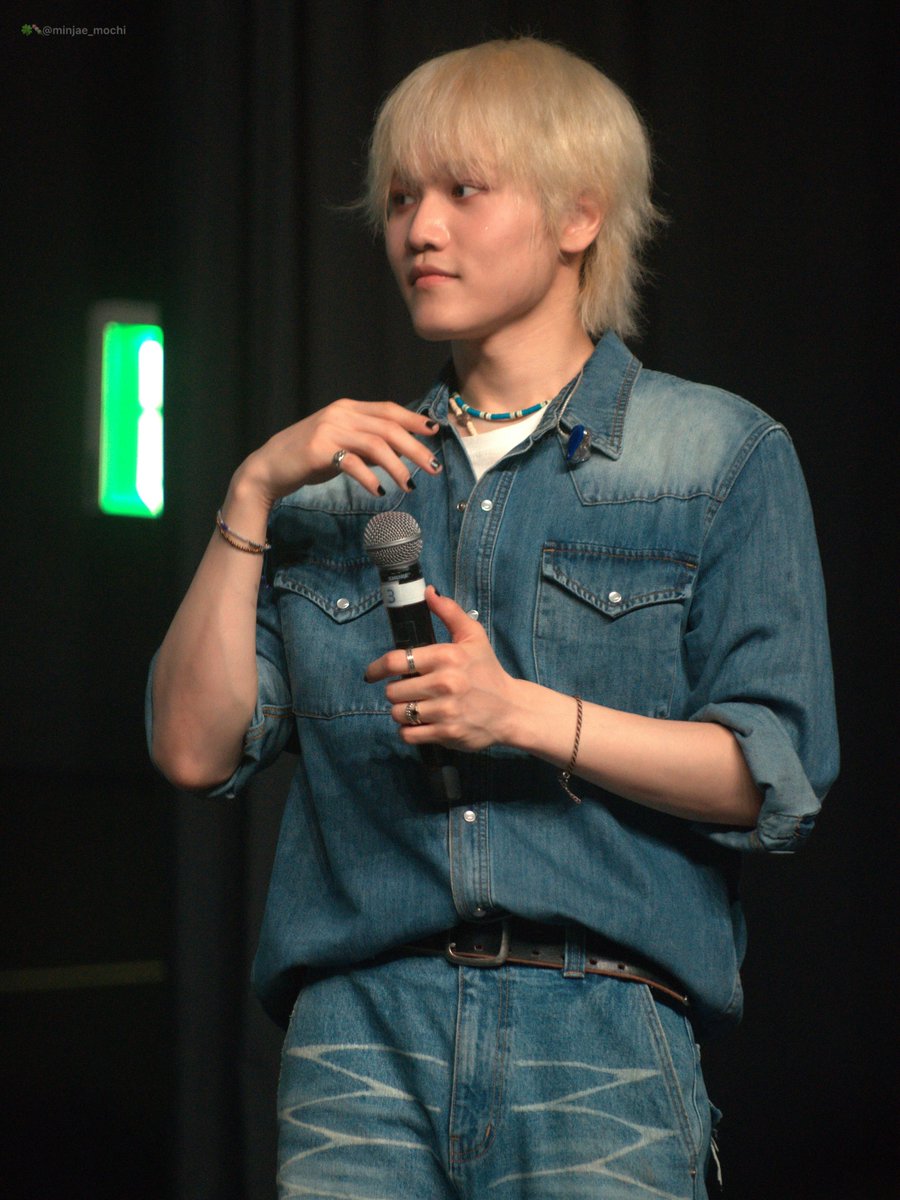 2026.03.28 오사카 1부 팬미팅
🧸

#MCND #엠씨엔디 #MINJAE #민재