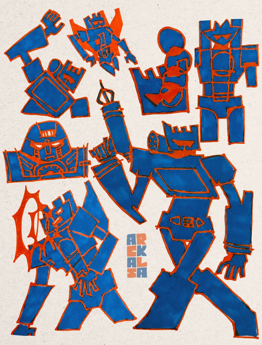 arckalia's tweet photo. Transformers doodles marker edition https://t.co/C1HsE96dLE