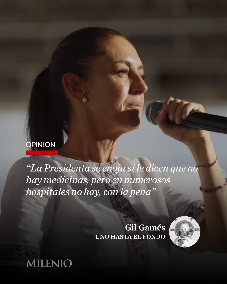 Milenio's tweet image. #UnoHastaElFondo I “Nadie lo creería, después de siete años, persiste el desabasto de medicinas en el país.El camino de mentiras ha sido largo e incluye la creación de una megafarmacia fantasma donde se encontrarían todos los medicamentos del mundo”

🖋️Lee la #Opinión de