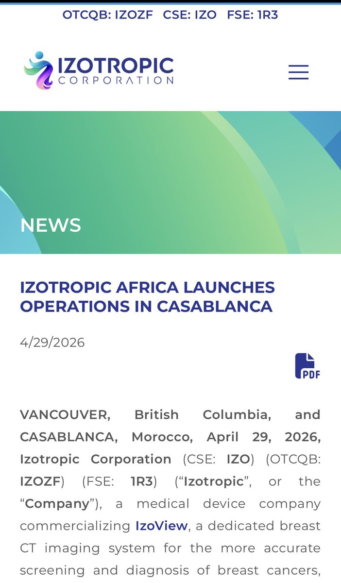 Izotropic Corporation tweet media