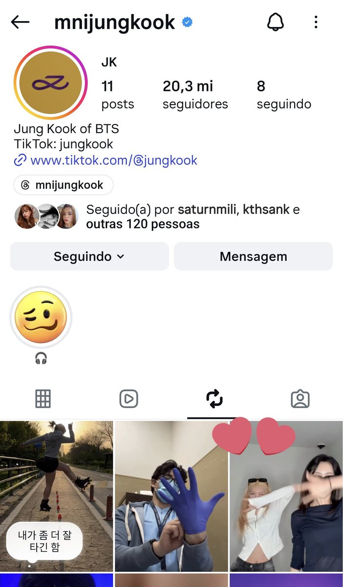 bangcxtcher's tweet photo. THE RESURRECTION OF SOMNIARMY!! 

RM and Jungkook from BTS liked and reposted Dami and Yoohyeon's 'Hooligan' trend

link: https://t.co/qNaxF979KB https://t.co/BOmGlvLG6J