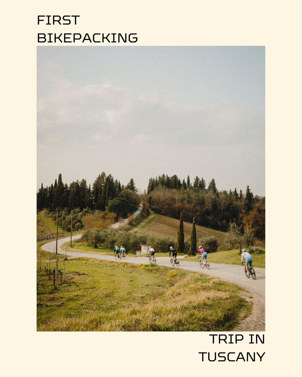 Tuscany_Bike_R's tweet image. Your first bikepacking trip should start right. Tuscany cycling routes, gravelbike-ready terrain, local expertise on hand. Supported bikepacking: tuscanybikeroute.com/sole-doro-supp…
#FirstBikepackingTrip #BikepackingTrip #Bikepacking #TuscanyBikeRoute #BikepackingEurope #Bikepackinglife