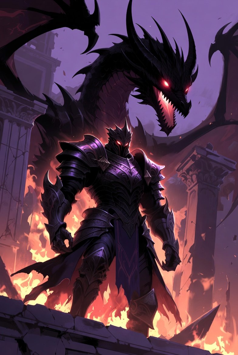 LMondrag0n's tweet image. En las llamas no encontré destrucción… encontré propósito. 🔥🐲

Algunos temen a la oscuridad; otros aprenden a gobernarla.

#DarkFantasy #Dragon #Knight #caballero