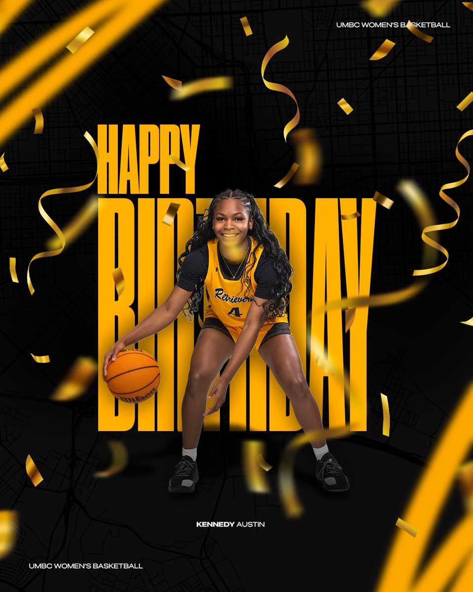 UMBCwbb's tweet photo. Happy birthday Kennedy!! 🥳 We hope you have a great day! 💛🖤

#DAWGS x #retrievernation https://t.co/CTLZY7t0K9