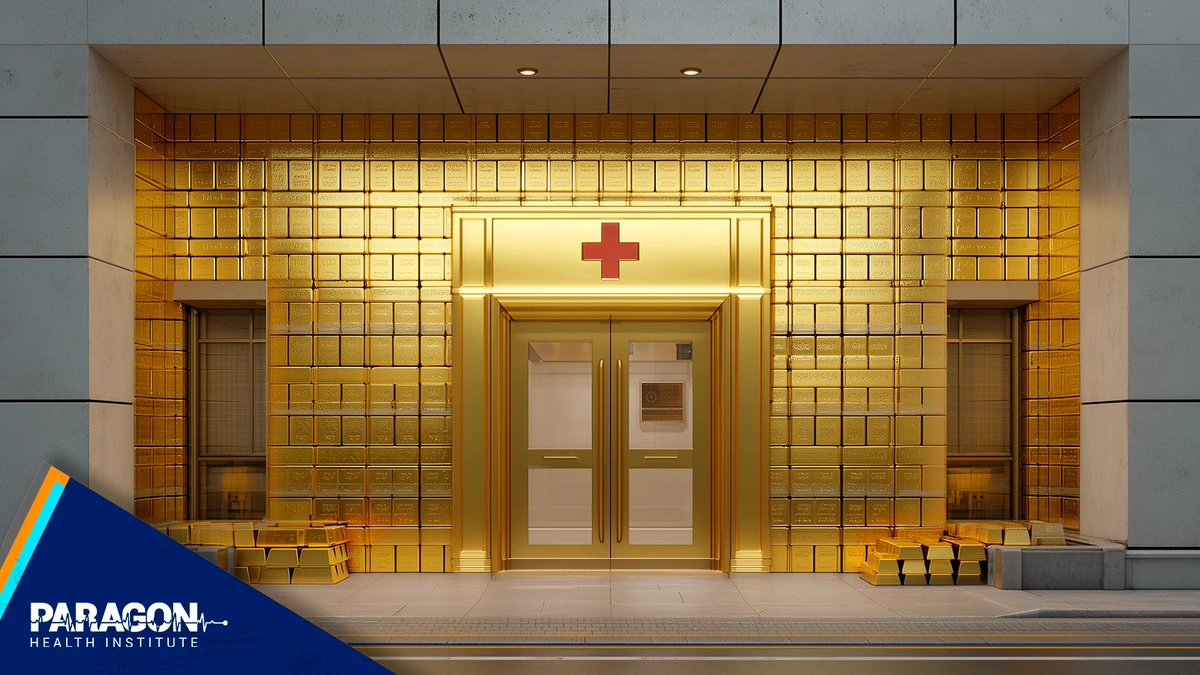 Paragon_Inst's tweet photo. If you're following the debate over hospital costs, site-neutral payment, 340B, or Medicaid provider taxes, Paragon's new paper covers all of it.

'The Hospital Cost Crisis' by @johnrgraham examines how government policy, not market forces, is driving hospital prices.

https://t.co/BRdqM75hMm