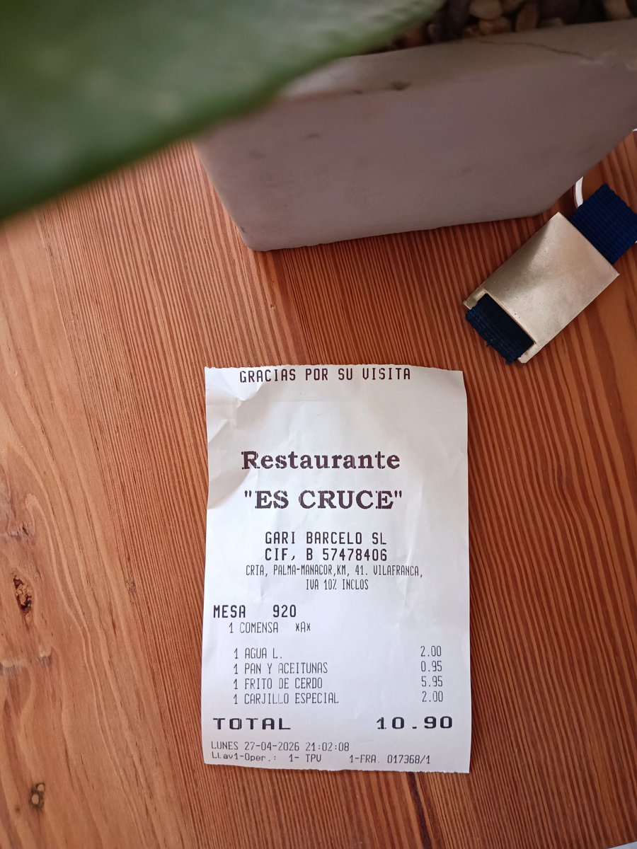 Si voleu sopar per 10€ anau al Cruce
