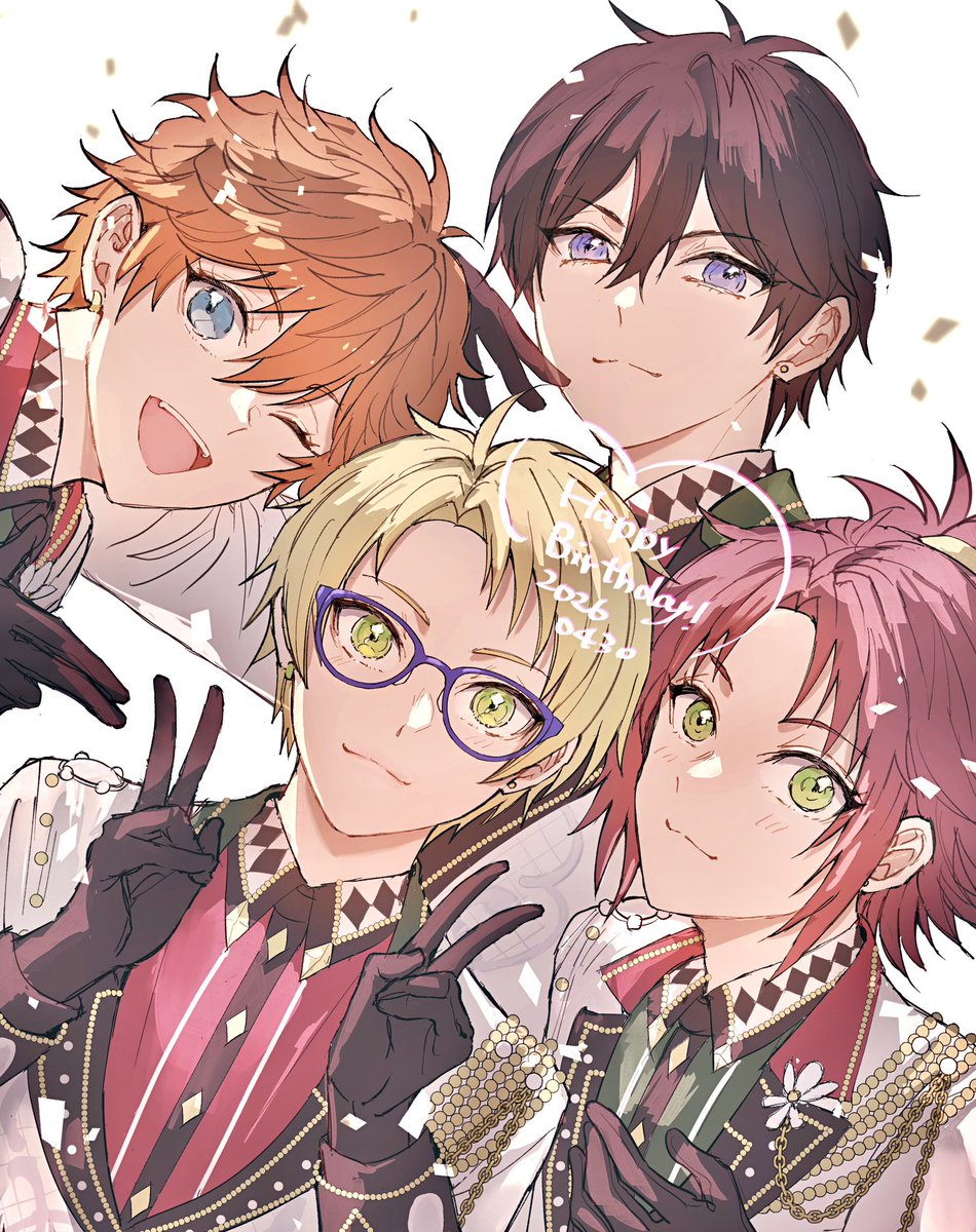 今年もおめでとう！㊗️🎉🎊

#遊木真誕生祭2026