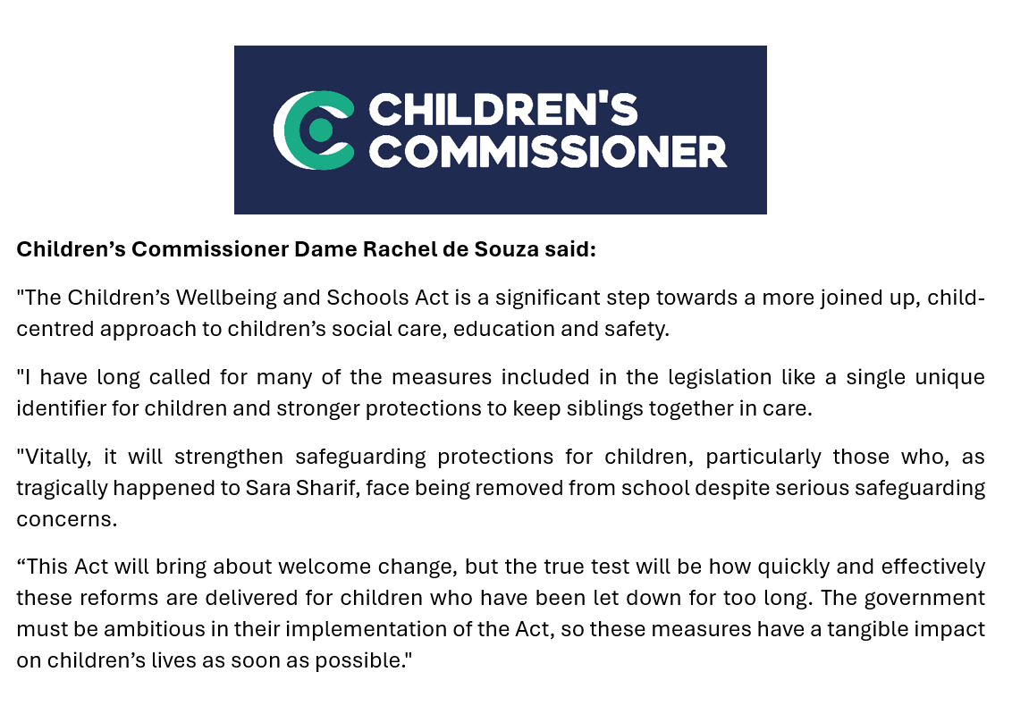 Children's Commissioner for England tweet media