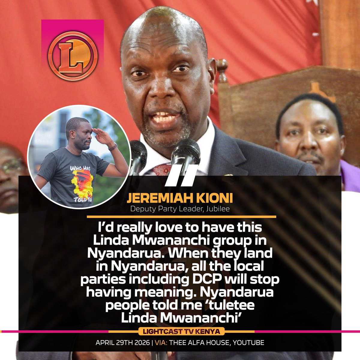 Lightcast TV Kenya tweet media