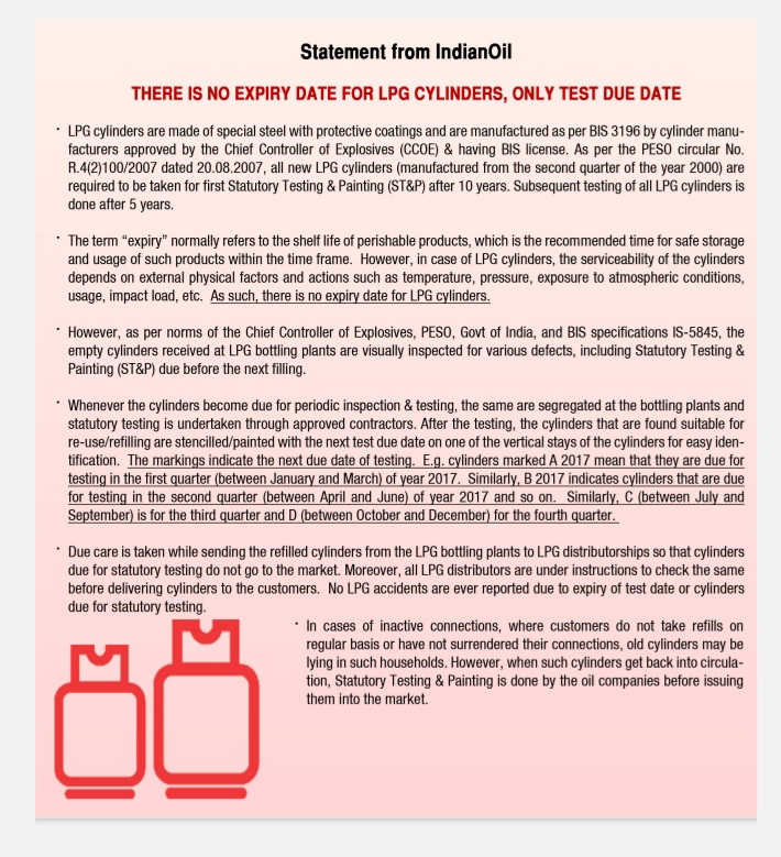 MK_NATHAN83's tweet image. @MoPNG_eSeva
@PetroleumMin
@IOCLTamilnadu

Delay in Delivery of #LPG cylinder that too in a V. poor condition

Whether #Indane gas Agencies complying with StatutoryTesting &amp;amp; painting (ST&amp;amp;P)guidelines? Eventhou test due dt is C28,cylinder parts Valve  protection ring is damaged