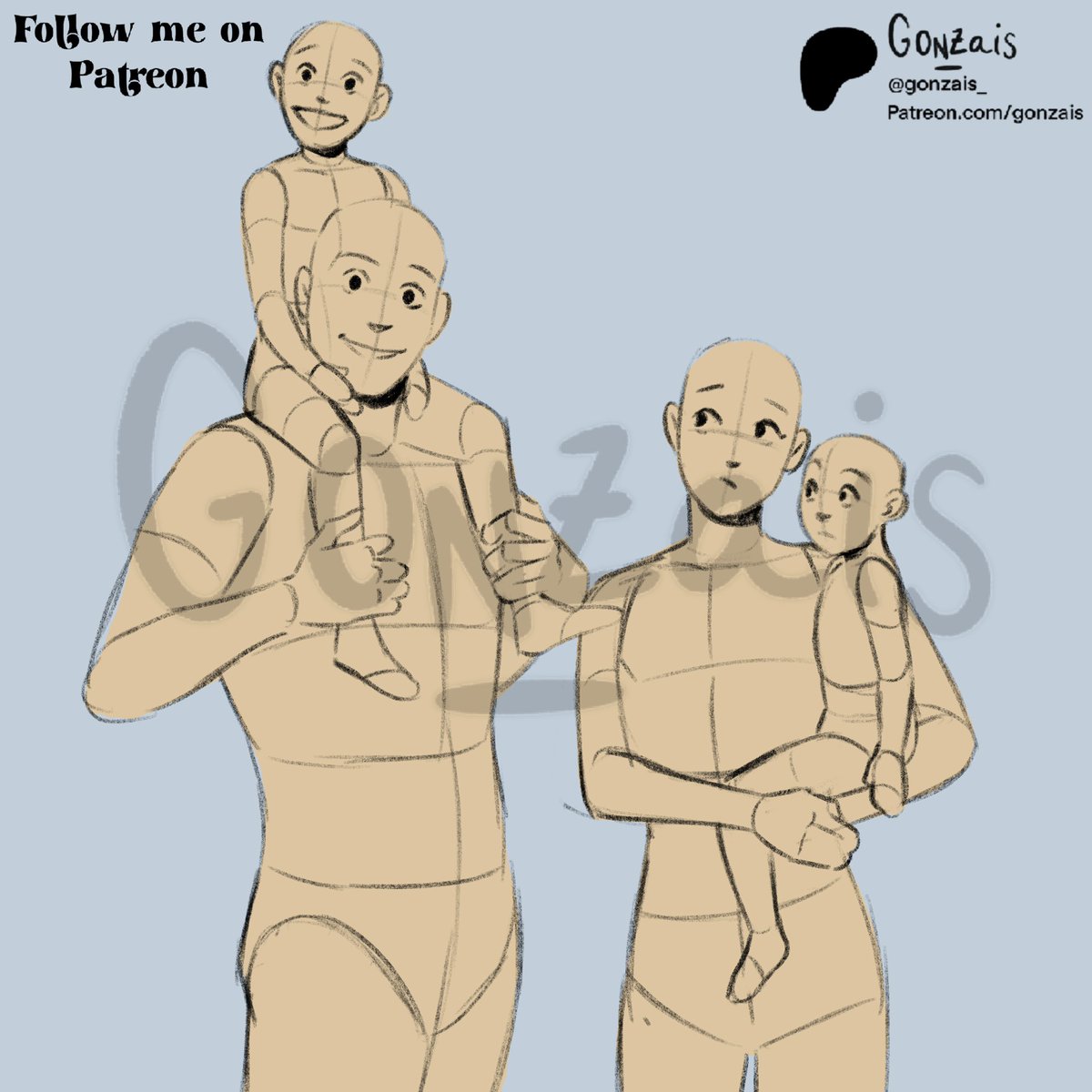 Gonzais poses for reference✨️ tweet media