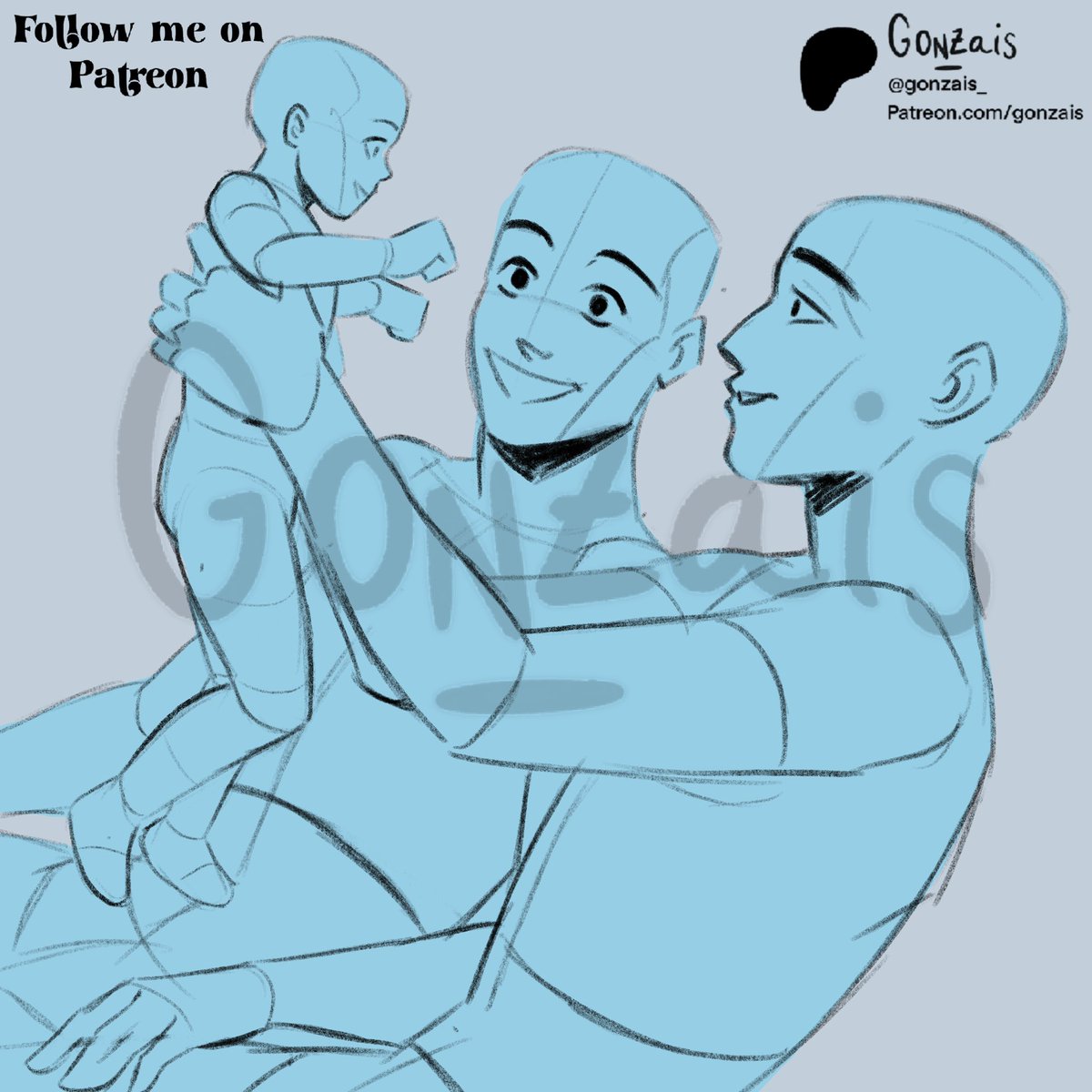 Gonzais poses for reference✨️ tweet media