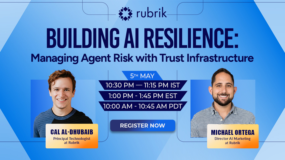 ValasysB2B's tweet image. One AI agent makes the wrong live decision. Now it’s a security, compliance, and trust crisis. That’s how AI roadmaps stall.
If deployment risk is slowing progress, this webinar is for you. Join us live May 5. 
Register now: valasysaitech.com/building-ai-re…
 #AISecurity #CIO #EnterpriseAI