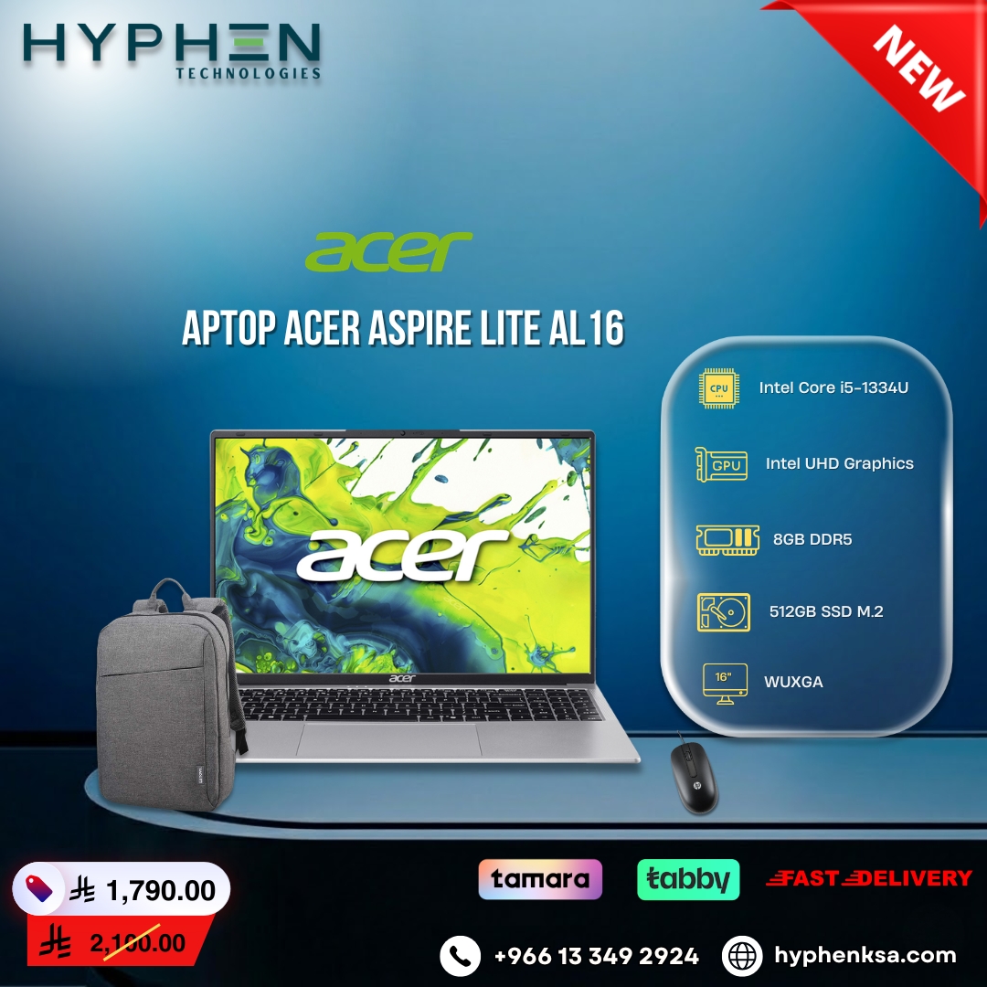 hyphenksa2025's tweet image. 💻 ACER ASPIRE LAPTOPS: Everyday value to serious performance.

👇 Two powerful options:

▪️ AL14 – Intel i3
▪️ AL16 – Intel i5 (10 cores!)
📞 +966 596983575 | +966 13 349 2924
🌐 hyphenksa.com
#Acer #Aspire #LaptopDeals #HyphenTech #SaudiArabia