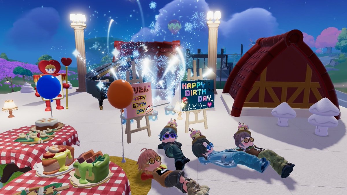 Shindolly7's tweet photo. めっちゃすごいサプライズ
良い誕生日になったよ
本当に、ありがとう😊
#ハートピア
#ハートピアスローライフ https://t.co/WwhJtS7IUY