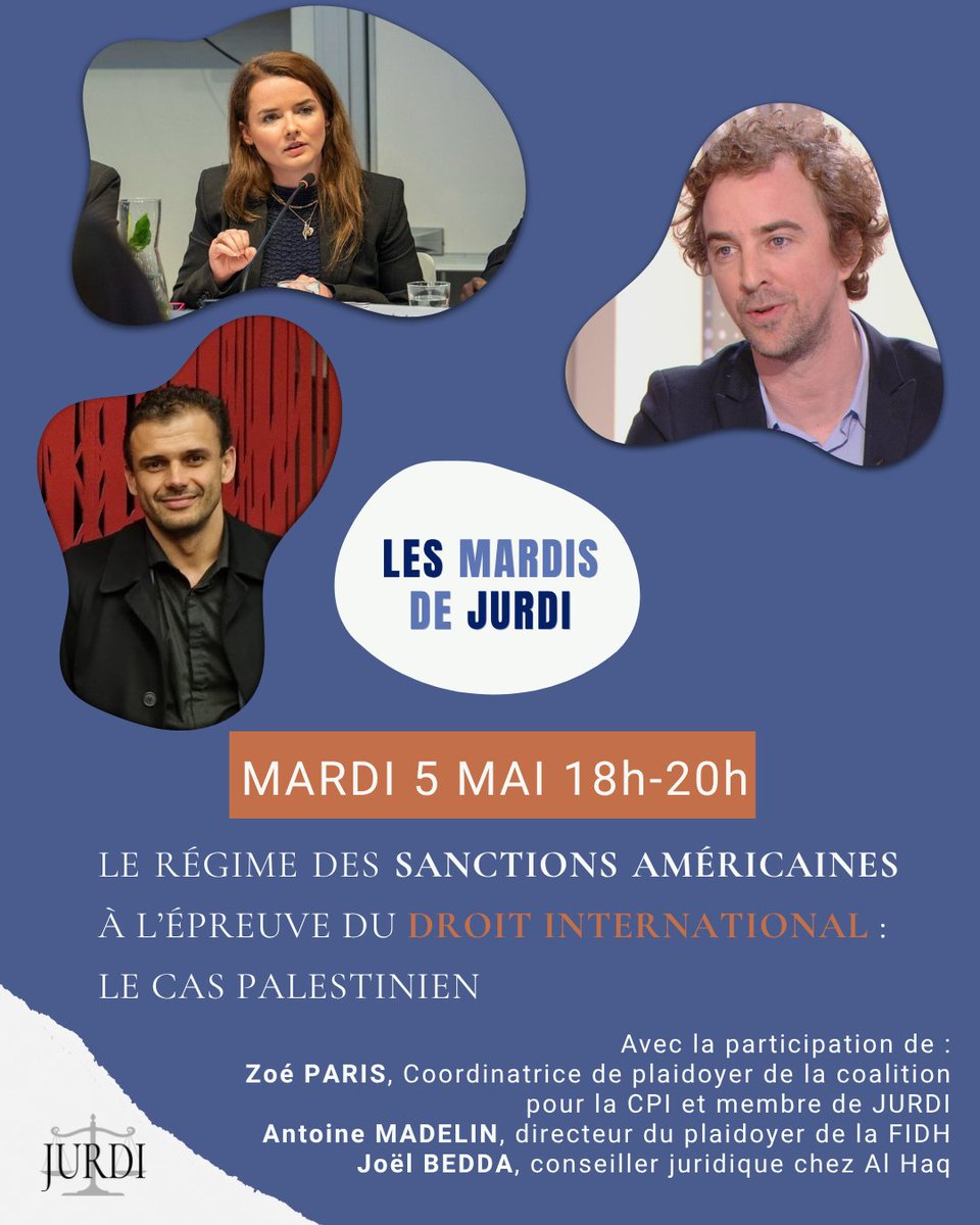 Juristes pour le respect du droit international tweet media