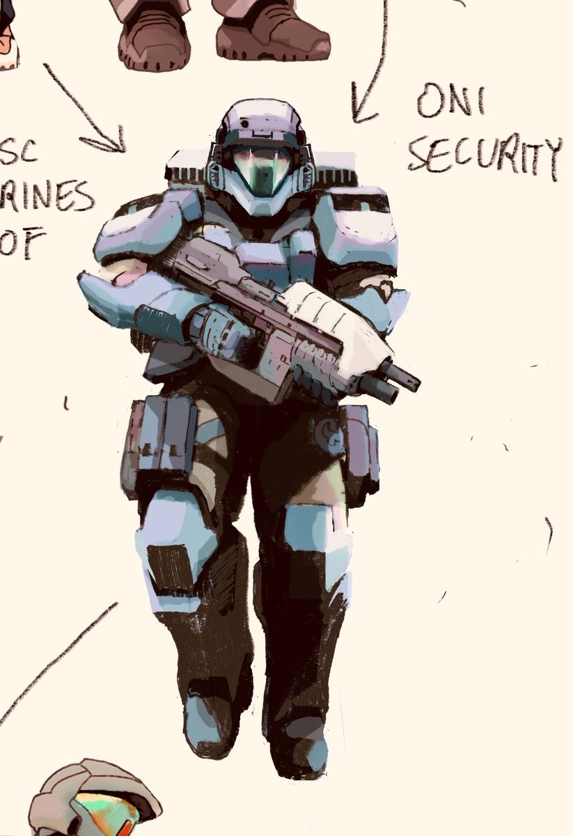 Harlock was the 2nd smallest powered suit ever designed, and still regarded as excessive in size. 
(Original ODST test model here)