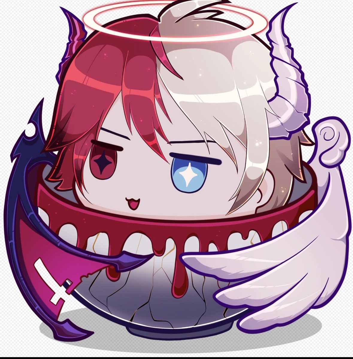 Nero Morning Star🪽🩸😈|| pre-debut vtuber|| tweet media