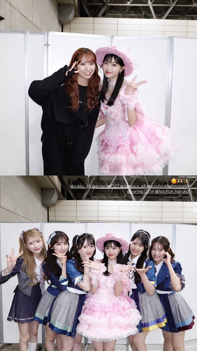 Terima kasih untuk energinya hari ini! Proud of you! ✨💖

#AKB48_名残り桜
#東京握手会