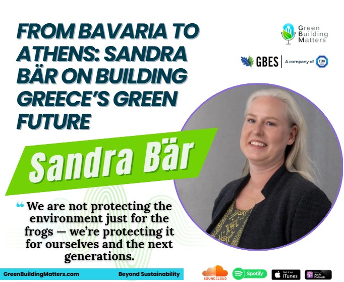 CharlieCichetti's tweet photo. Sandra stepped in to coordinate one of Greece’s first #LEEDprojects, learning in real time and replacing external consultants when needed. https://t.co/MHPumX1RvQ