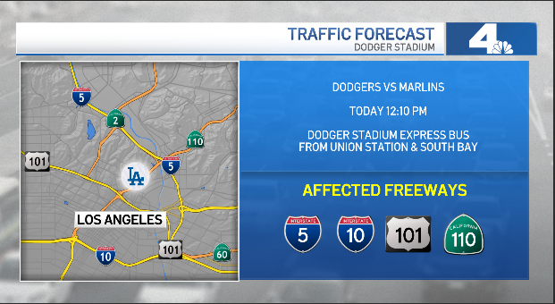 RobinWinstonTV's tweet image. Happening today....
@lakers vs @rockets at @cryptocomarena 
@Dodgers  vs @marlins
Plan ahead for busy traffic in the area. #LATraffic #NBCLA