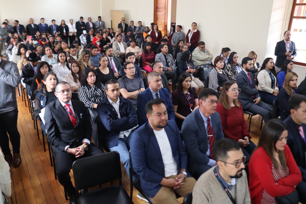 MAATE_Zonal3's tweet image. #Cotopaxi / La Directora Zonal 3 @vivinaranjo_90 participó de la #RendiciónDeCuentas2025 del Gobernador de Cotopaxi, Jorge Luis Baño Carrillo en cumplimiento con el mandato Constitucional de la República del Ecuador.

#ElNuevoEcuador