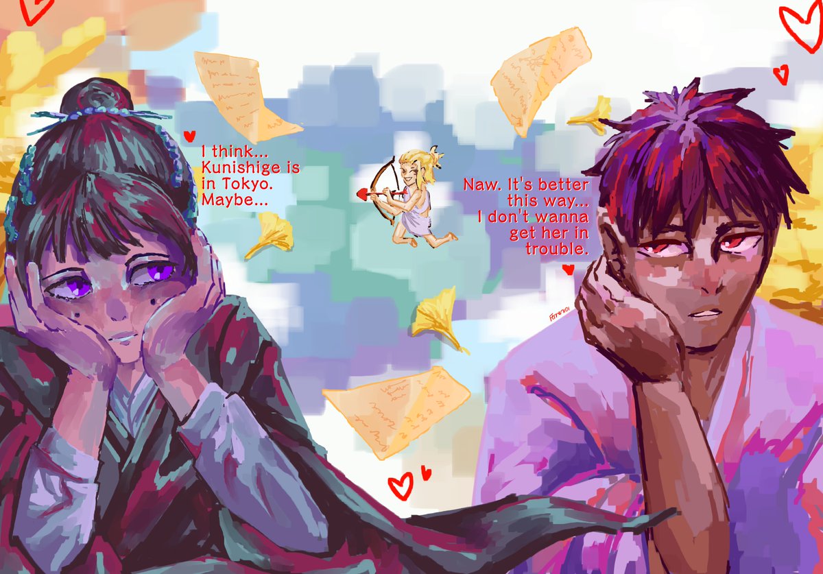 Ferren101's tweet photo. qrting with bachiart i made to celebrate the anime announecment! https://t.co/orI0V4v6Yb