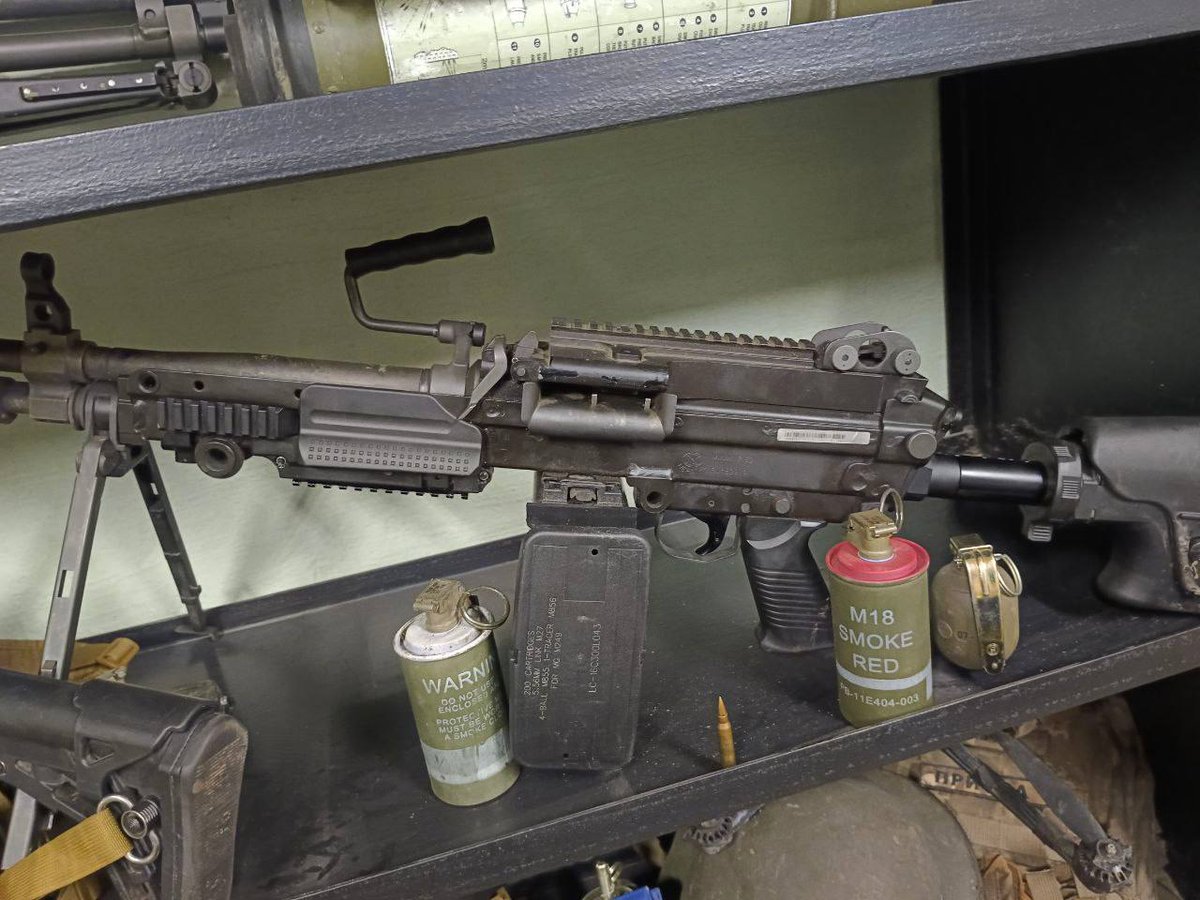 chvk_irlandets's tweet photo. The commander of one of the DRGs of the 1st Casual Special Forces Brigade and the group's trophies, collected from recent missions aimed at reducing the opponent's numbers. 

?????, 2026 https://t.co/J7kUxHts6T