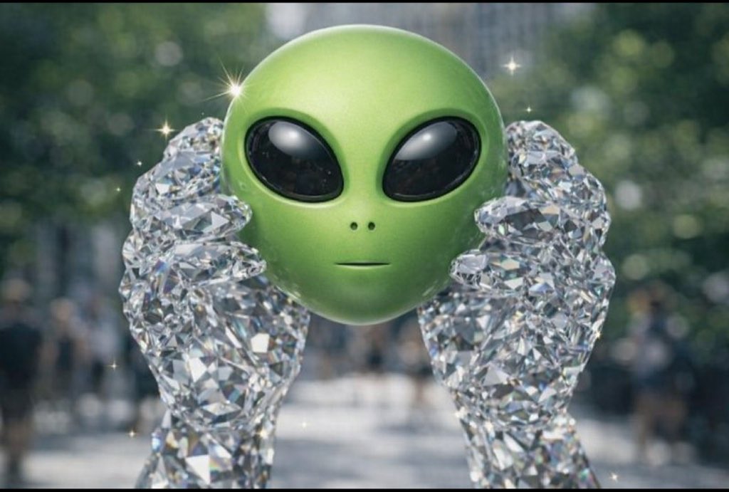 $ALIENS isn’t for quick flips, it’s about conviction. The ones who win these narratives aren’t the fastest… they’re the ones who hold through the noise. Disclosure soon ⏳👽