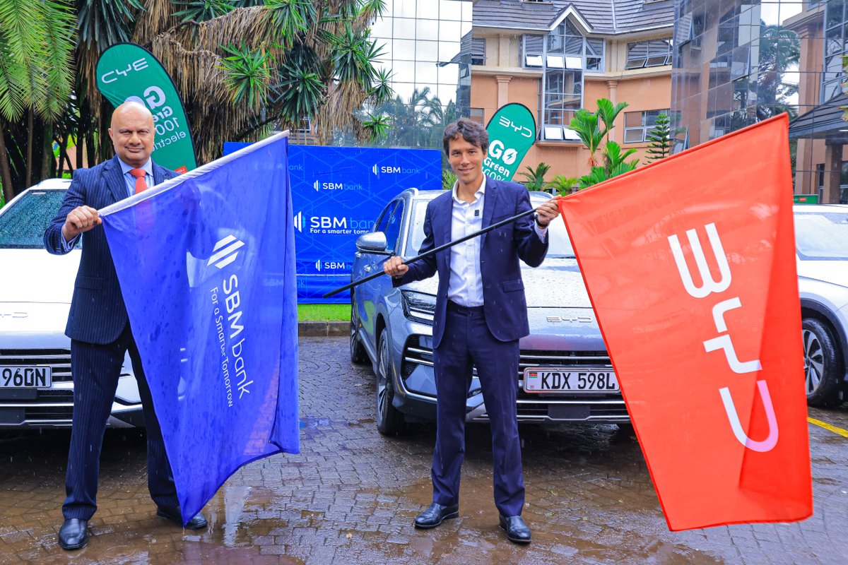 sbmbankkenya's tweet image. SBM Bank Kenya has launched a  KES 1 Billion  green  finance facility to enhance green mobility, backed by a KES 45M investment in our hybrid fleet. This is how we demonstrate 
Sustainability in action. 

#GreenMobility #ESG #SBMBank
#sustainability